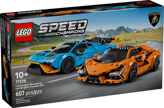 Lego Speed Champions: Lamborghini Revuelto & Lamborghini Huracán STO 77238
