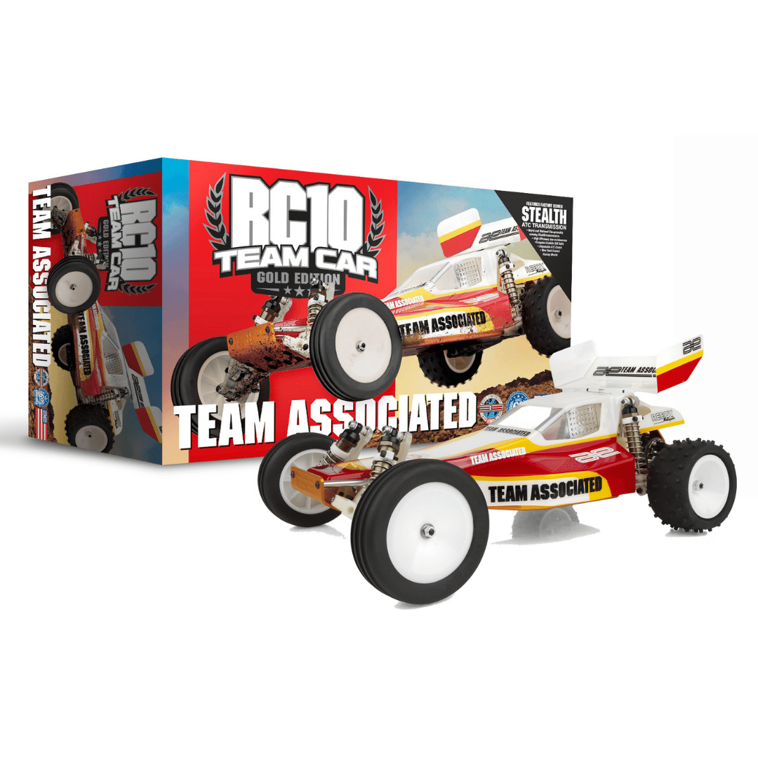 Team Associated RC10 Team Car 1/10 Electric 2WD Buggy Kit (Gold) (Limited Edition) - ASC6034