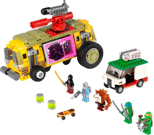 Lego Teenage Mutant Ninja Turtles: The Shellraiser Street Chase 79104