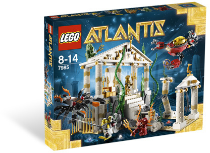 Lego Atlantis: City of Atlantis 7985 (Seals opened but otherwise new - some box warping)