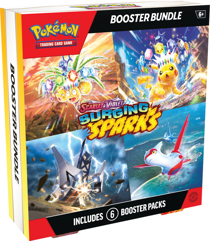 Pokemon SV8 Surging Sparks Booster Bundle