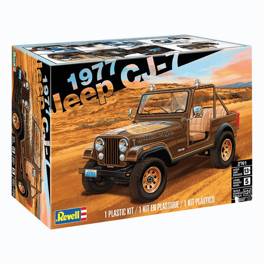 Jeep CJ-7 1/25 Model Car Kit #4547 by Revell