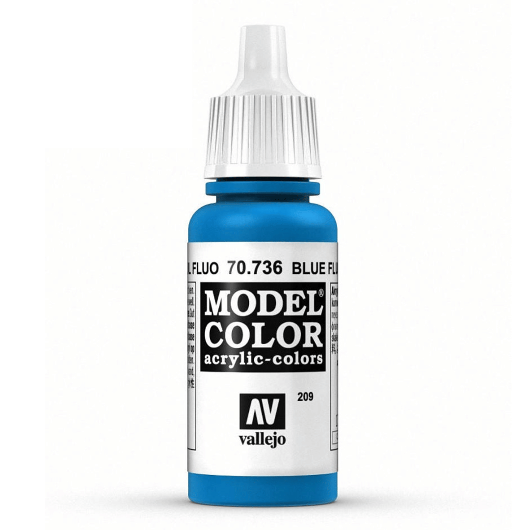 VAL70736 Model Color Blue Flourescent (17ml) (209)