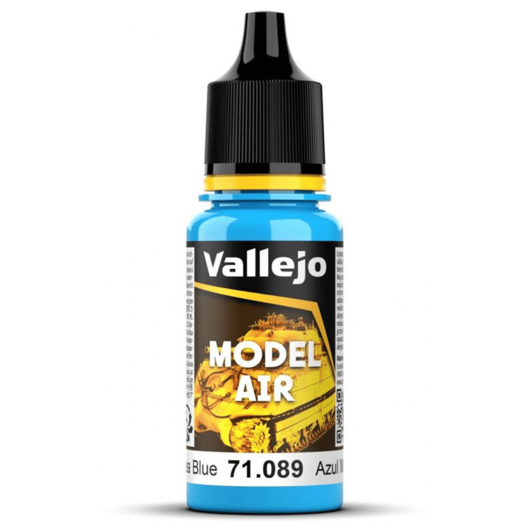 Vallejo Model Air 71.089 Light Sea Blue 17mL