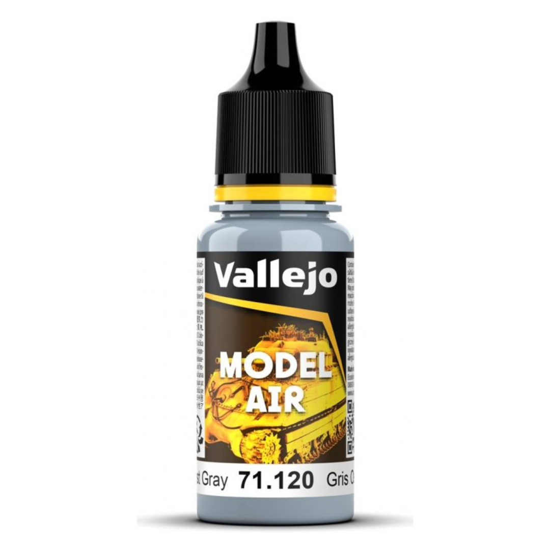 Vallejo Model Air 71.120 Dark Ghost Gray 17mL