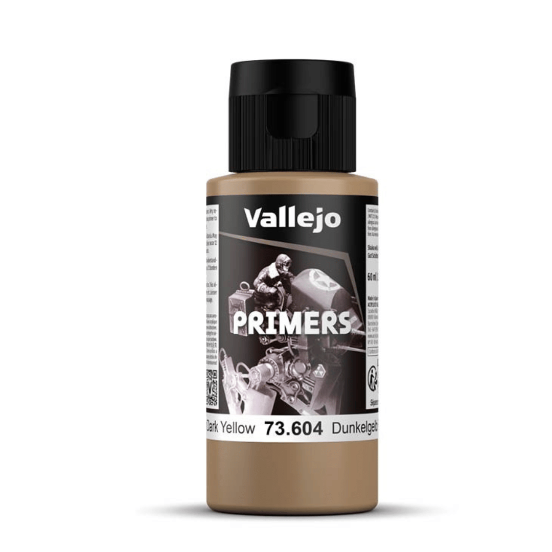 VAL73604 Acrylic Polyurethane Primer - German Dark Yellow (60ml)