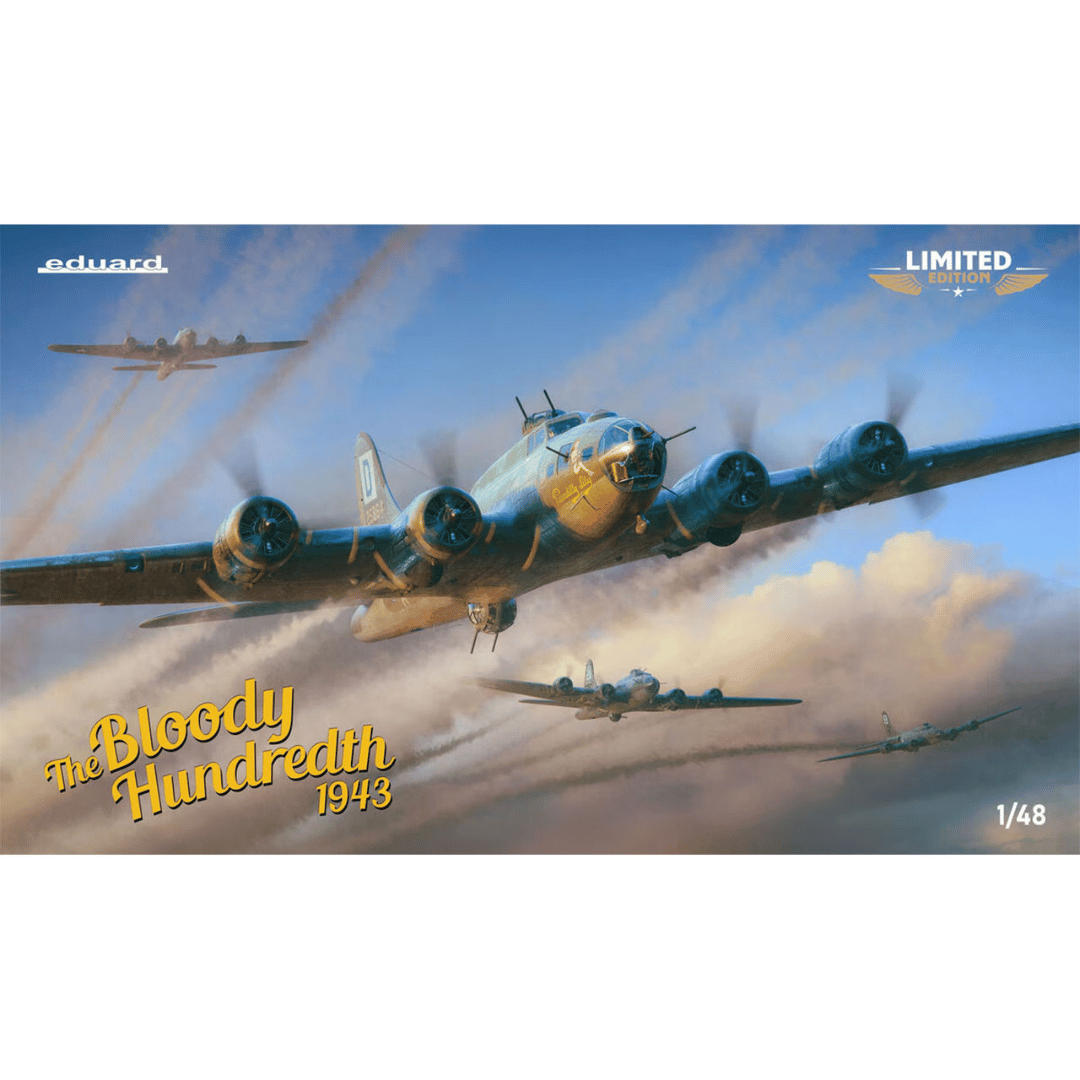 B-17F Flying Fortress "The Bloody Hundredth 1943" 1/48 #11183 by Eduard