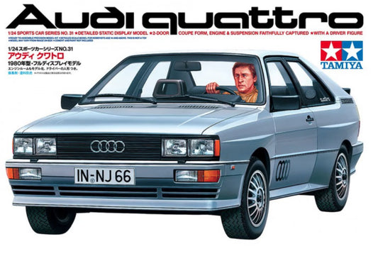 Audi Quatro 1/24 #24031 by Tamiya