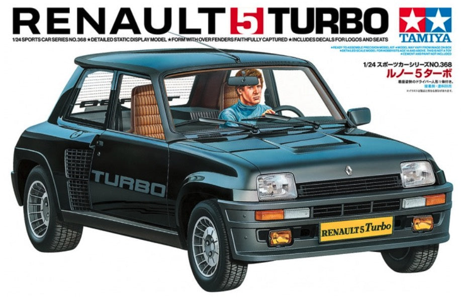 Renault 5 Turbo 1/24 #24368 by Tamiya