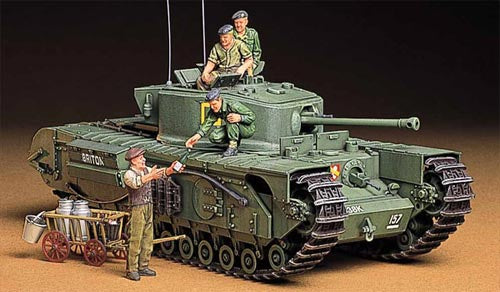 British Churchill MK.7 1/35 #35210 by Tamiya