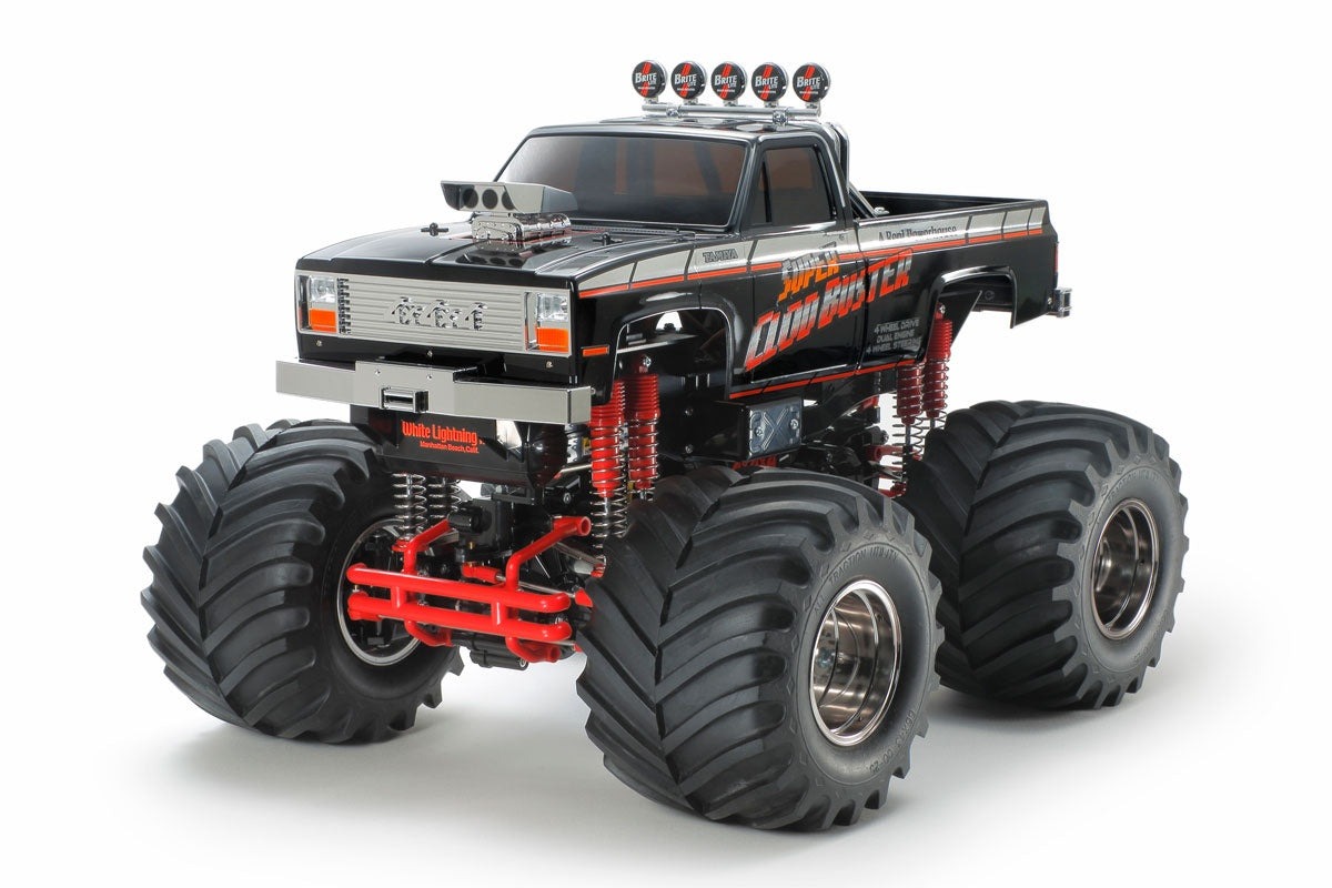 Tamiya 1/10 4WD Monster Truck Kit Super Clod Buster Black - TAM47432