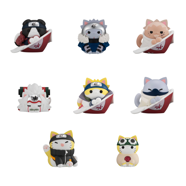 Naruto Mega Cat Project Nyaruto! Master and Disciple (1 Random Blind Pack)