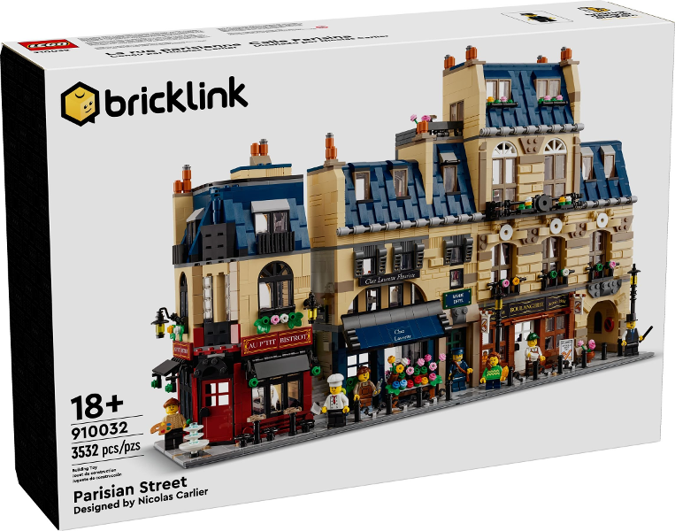 Lego Bricklink Designer Program: Parisian Street 910032