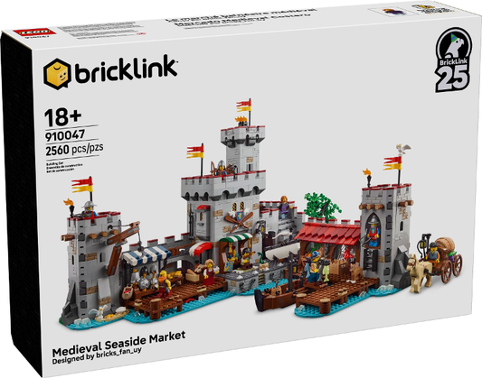 Lego Bricklink Designer Program: Medieval Seaside Market 910047