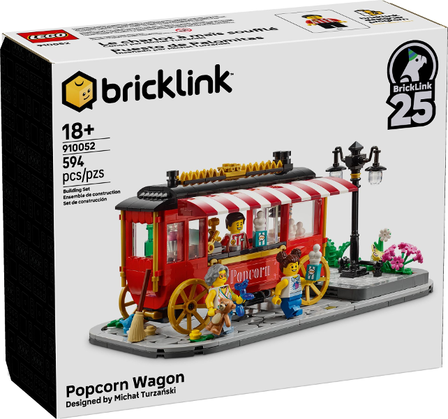 Lego Bricklink Designer Program: Popcorn Wagon 910052