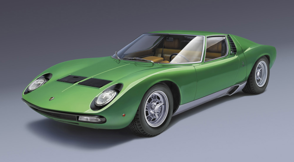 Lamborghini Miura P400 SV "Chassis No.4846 Full Restoration" 1/24 #20652 by Hasegawa