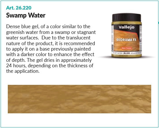 Vallejo Diorama FX VAL26220 Swamp Water (200ml)