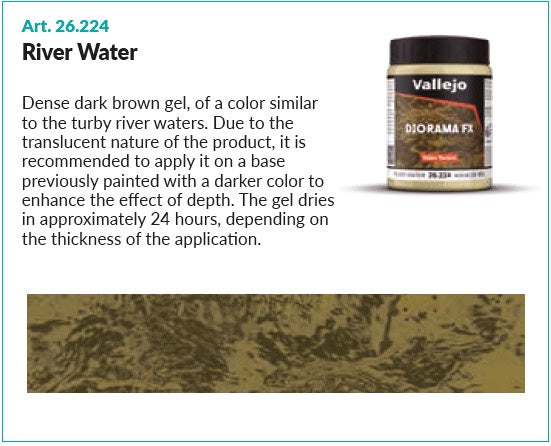 Vallejo Diorama FX VAL26223 River Water (200ml)