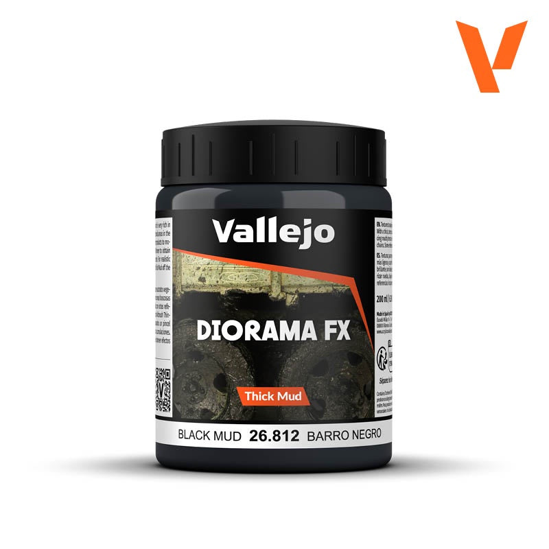 Vallejo Diorama FX VAL26812 Thick Mud (200ml)