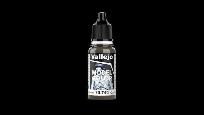 VAL70740 Model Color Camouflage Middle Brown (17ml) (117)