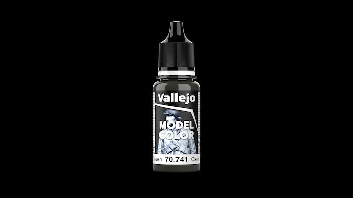 VAL70741 Model Color Camouflage Black Green (17ml) (109)