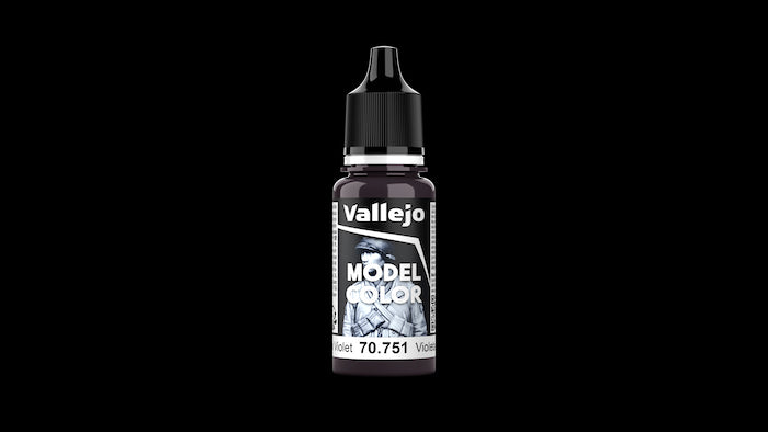 VAL70751 Model Color Black Violet (17ml) (54)