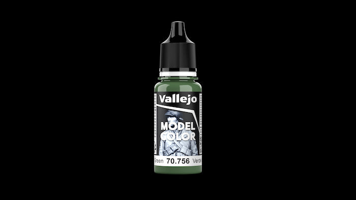 VAL70756 Model Color Splinter Green (17ml) (77)