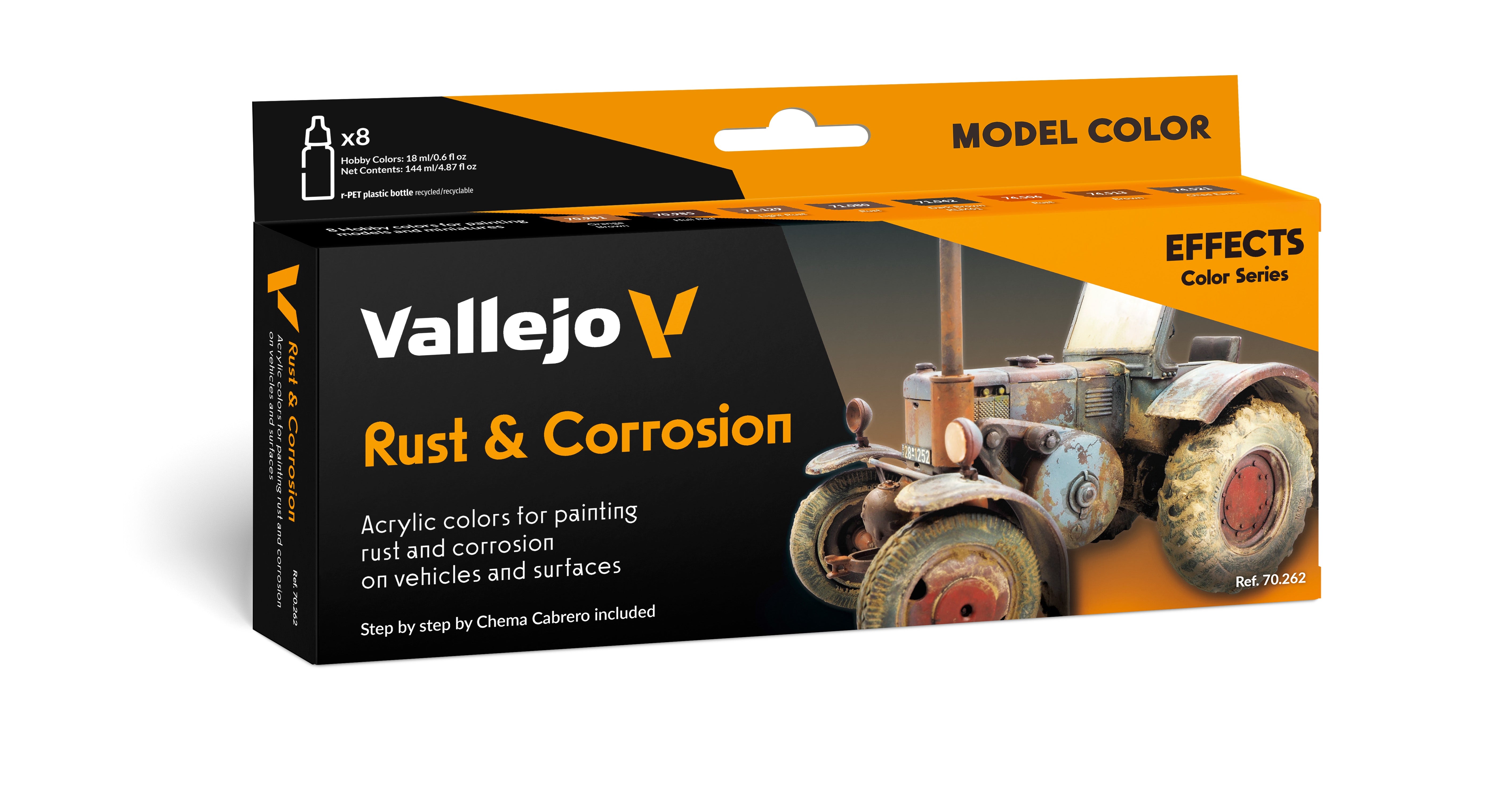 VAL70262 Rust & Corrosion Effects Set (9Pc/Set)