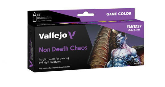 Vallejo Non Dead Chaos Game Colour 8 Colour Paint Set