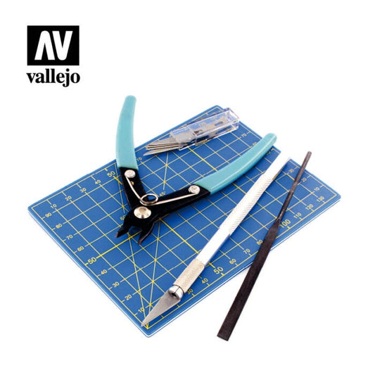 Vallejo Modelling Tool Set 9pc T11001