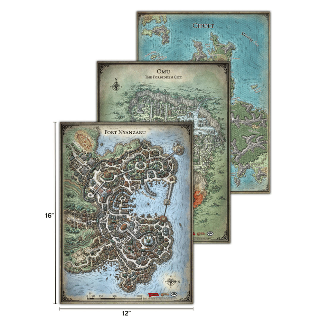 D&D Map Set Tomb Of Annihilation