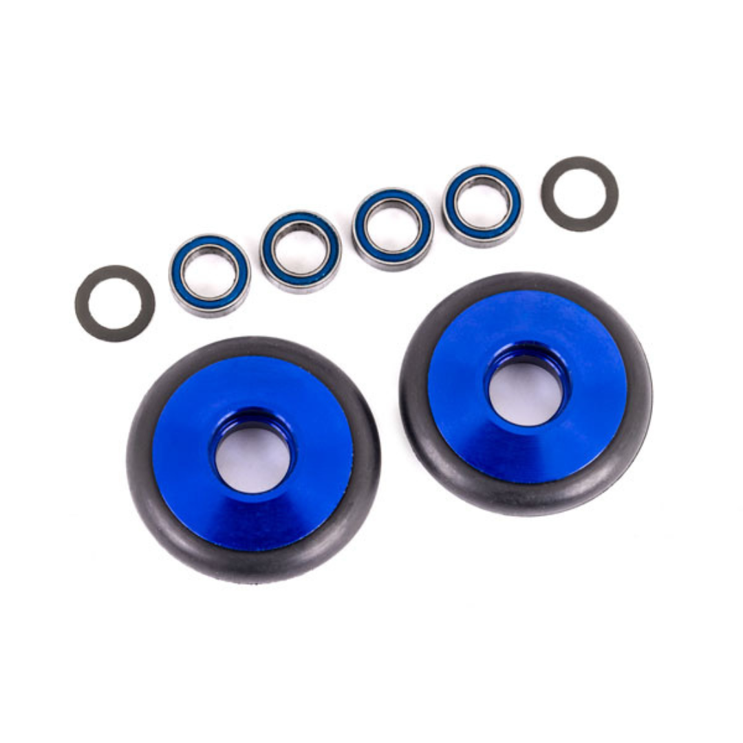 Traxxas Bandit/Rustler/Stampede 2WD Aluminum Wheelie Bar Wheels - Assorted Colours TRA9461