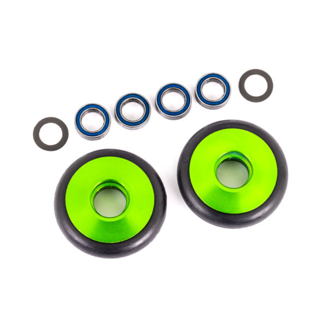 Traxxas Bandit/Rustler/Stampede 2WD Aluminum Wheelie Bar Wheels - Assorted Colours TRA9461