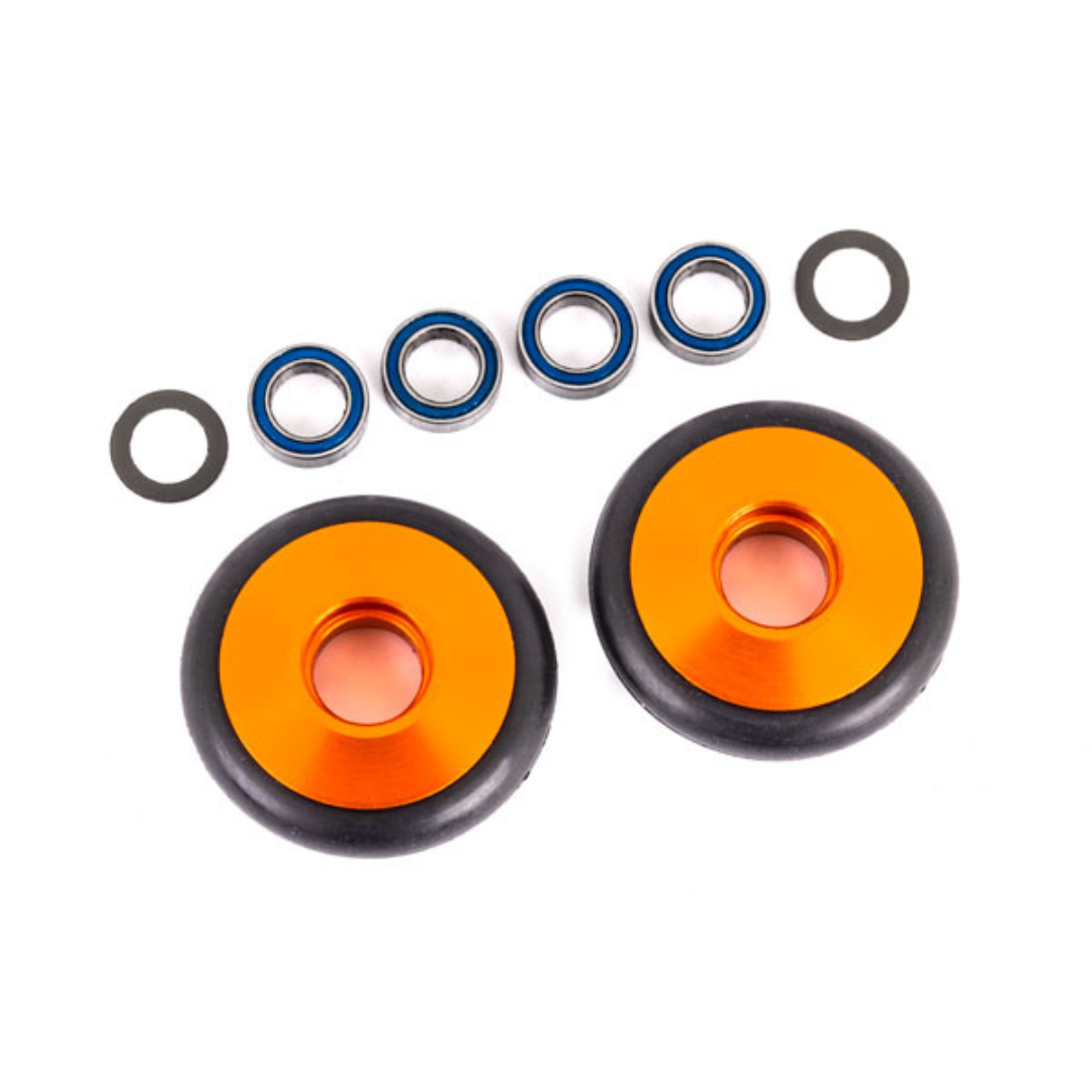 Traxxas Bandit/Rustler/Stampede 2WD Aluminum Wheelie Bar Wheels - Assorted Colours TRA9461