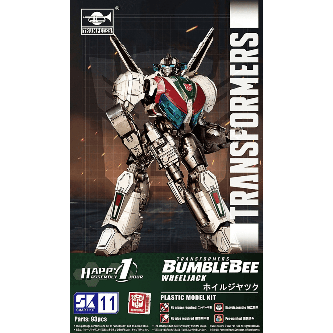 Wheeljack Transformers Model Kit by Trumpter