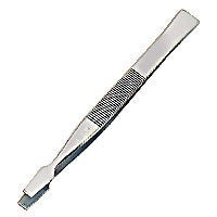 Zona Tweezer 4.5" Flat Blade 37-543