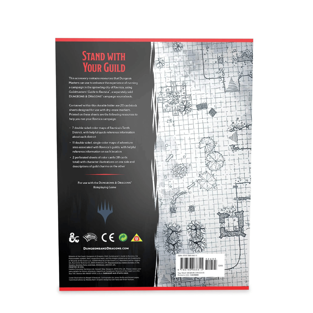 D&D Guildmasters Guide To Ravnica Map Pack