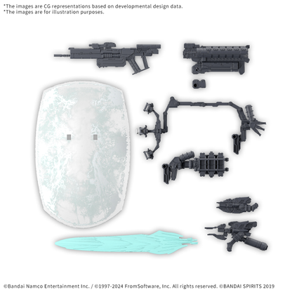 30MM Option Parts Set Armored Core VI Fires Of Rubicon Weapon Set 05 #5068571 by Bandai