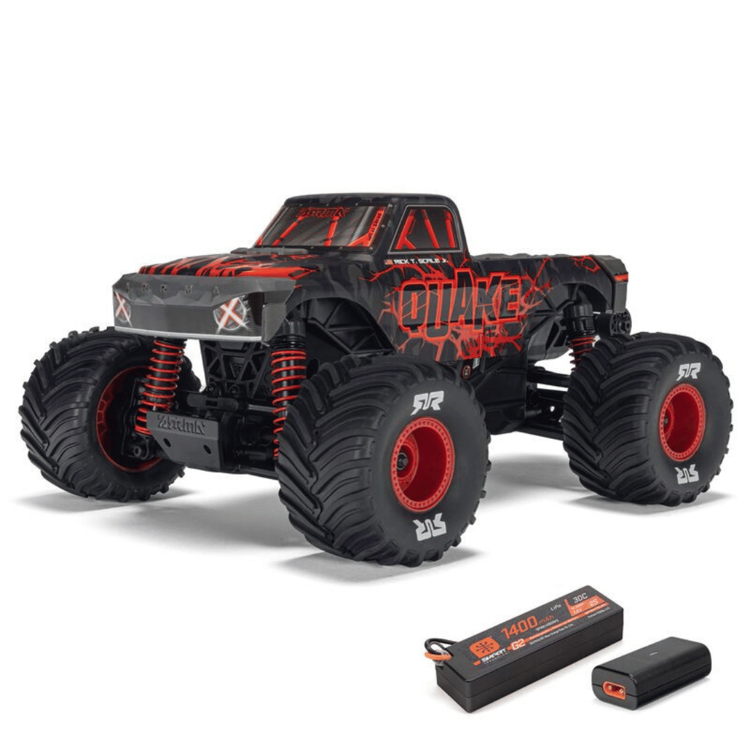 Arrma Quake Grom 4x4 1/16 RTR Brushed Monster Truck w/SLT2 2.4GHz Radio, Battery & Charger - Assorted Colours ARA2137