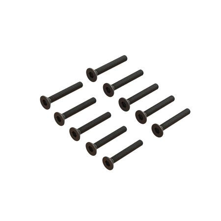 Arrma 1.6x12mm Flat Head Screw (10) - ARA702018