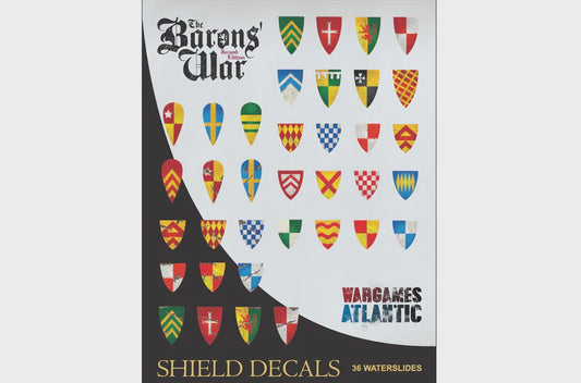 WGA Barons' War Shield Decals (01) - WAAWS001