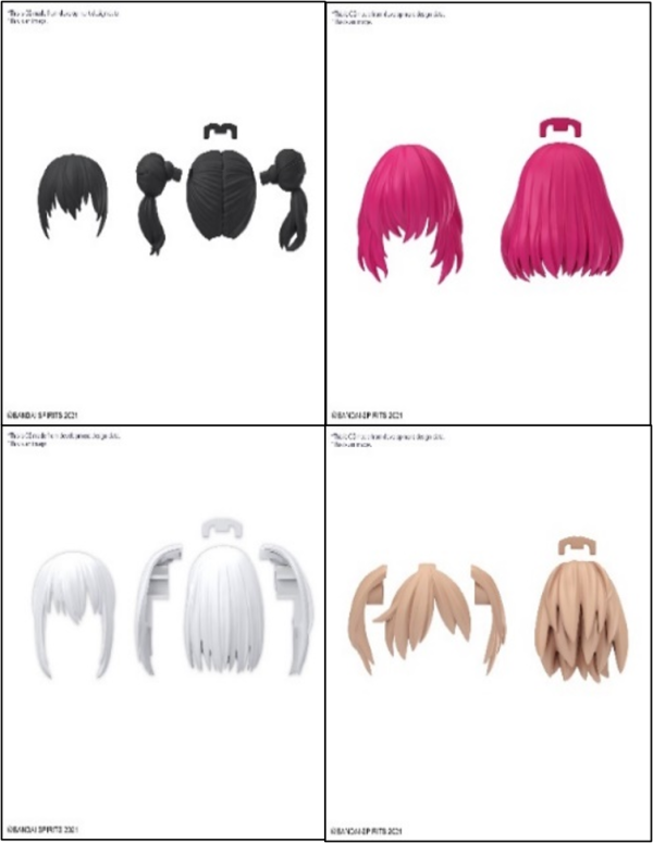 30MS Option Hair Style Parts Vol.10 #5067139 (Assorted)