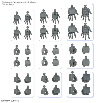 Option Parts Set Gunpla 03 (Build Hands Edge) #5066707 by Bandai