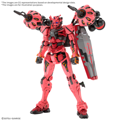 HG 1/144 Red Gundam from #5068569 by Bandai
