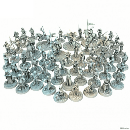 Archon Studio Dungeons and Lasers: Townsfolk Miniature Pack
