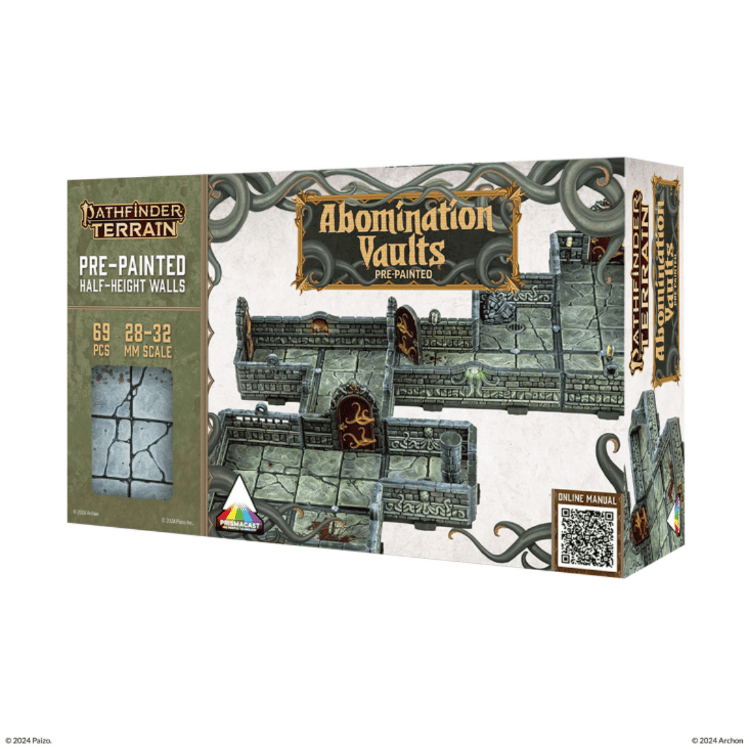 Archon Studio Dungeons and Lasers: Pathfinder Terrain: Abomination Vaults Pre-Painted