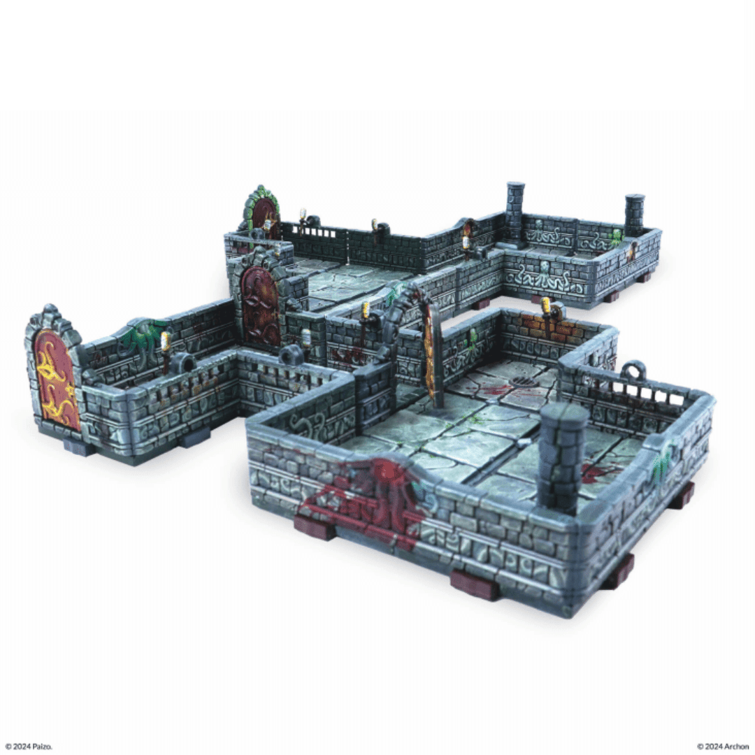 Archon Studio Dungeons and Lasers: Pathfinder Terrain: Abomination Vaults Pre-Painted
