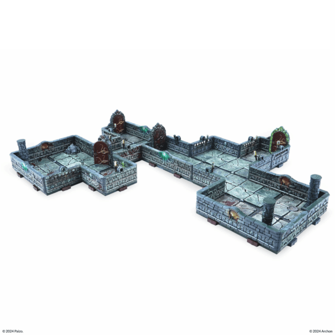 Archon Studio Dungeons and Lasers: Pathfinder Terrain: Abomination Vaults Pre-Painted
