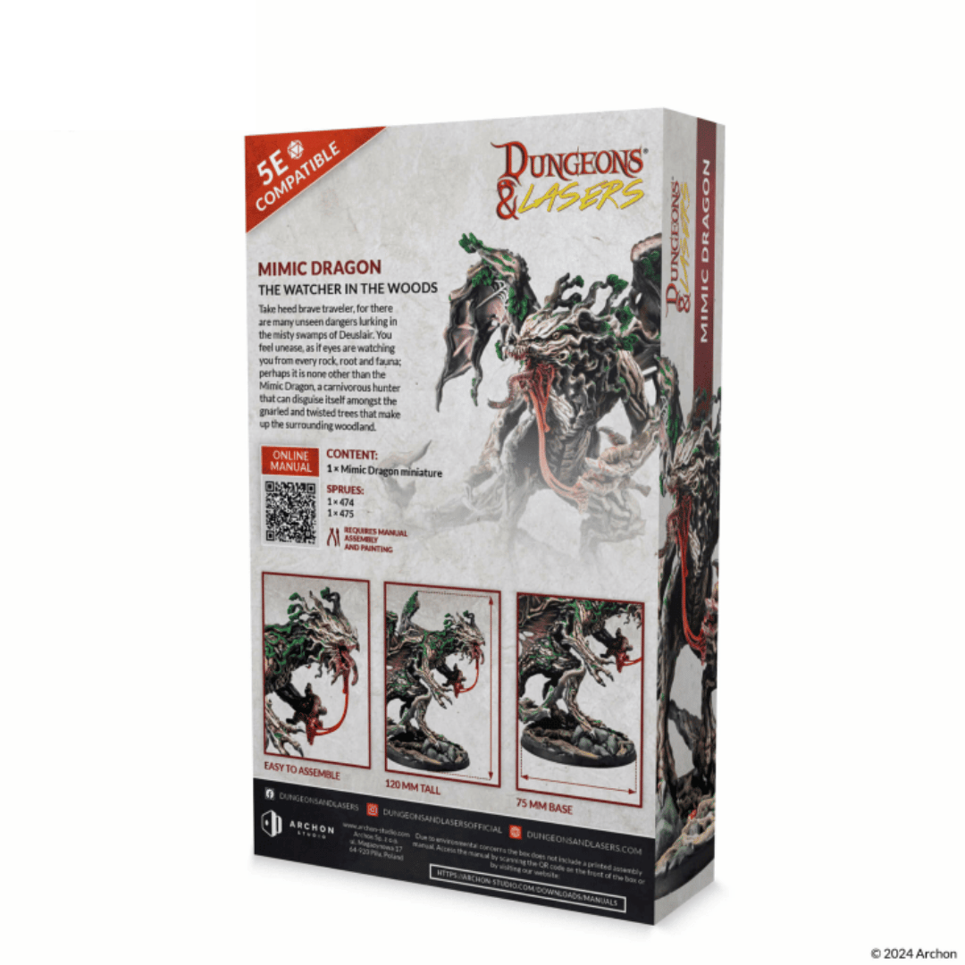 Archon Studio Dungeons and Lasers: Mimic Dragon