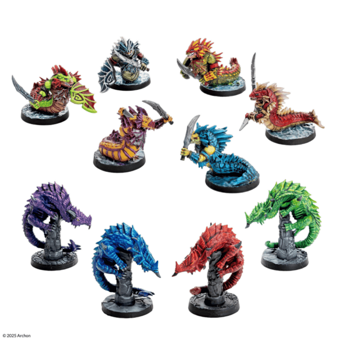Archon Studio Dungeons and Lasers: Raiders And Beasts Of Scareguards Archipelago
